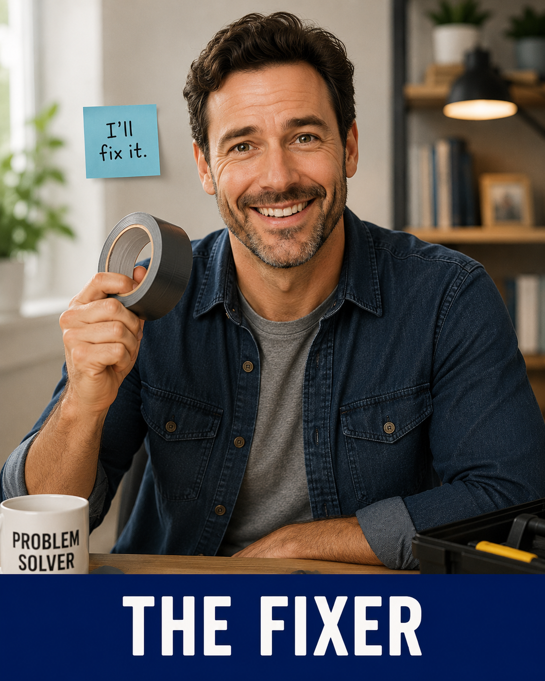 The Fixer persona portrait